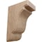 Ekena Millwork 3 1/2"W x 5"D x 7 1/2"H Bedford Bracket, Mahogany BKTW04X05X08BEGM - alternate 1